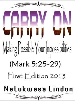 cover image of Carry On